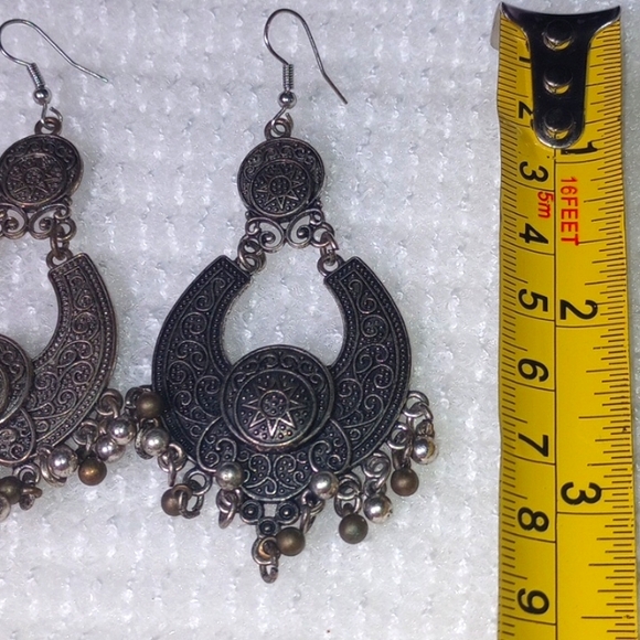 Authentic Vintage Indian earrings - Picture 3 of 3